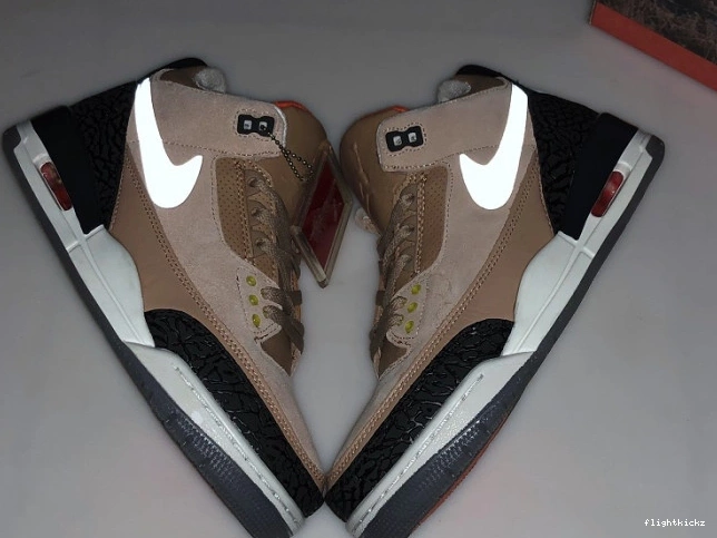 Beige Jordan Bio Air 3 JTH AV6683-200 0714